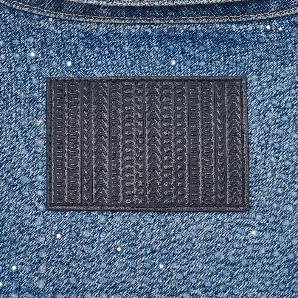 THE CRYSTAL DENIM OVERSIZED TRUCKER