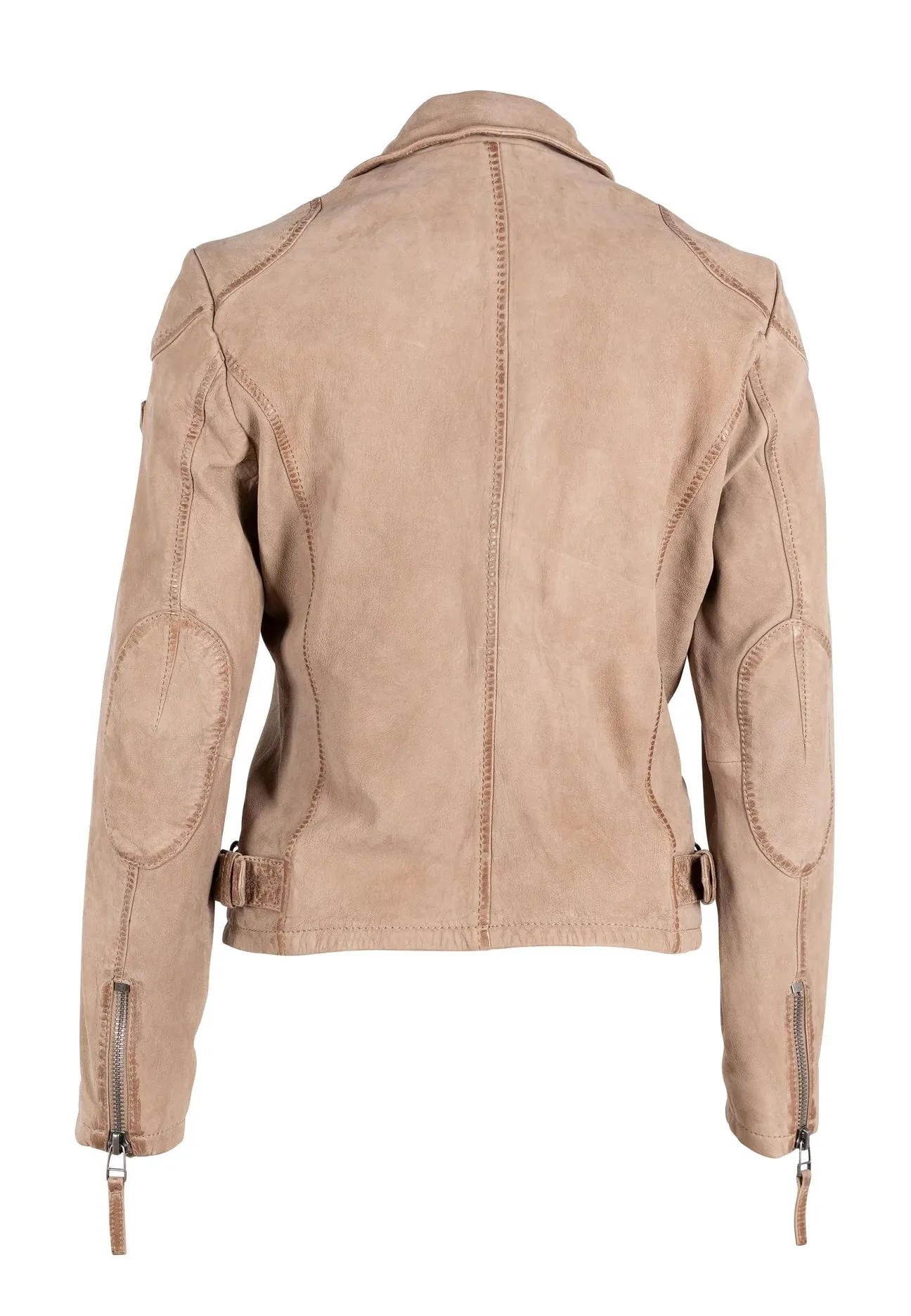 The Karyn Nubuck Leather Jacket