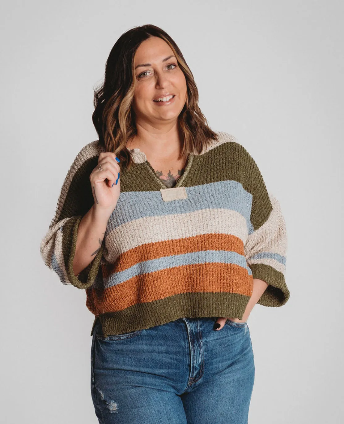 The Sarah Striped Sweater