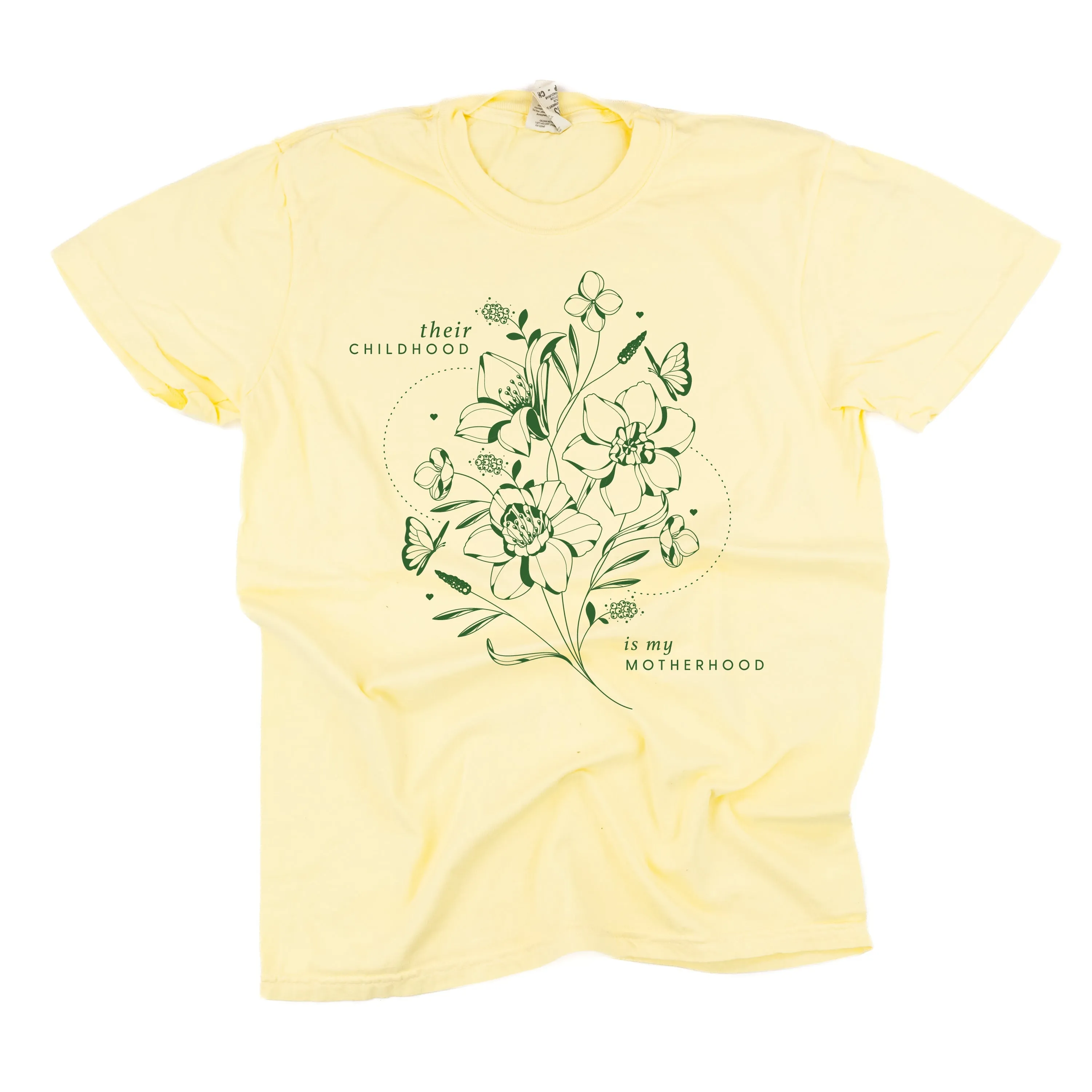 Their Childhood is My Motherhood - SHORT SLEEVE COMFORT COLORS TEE