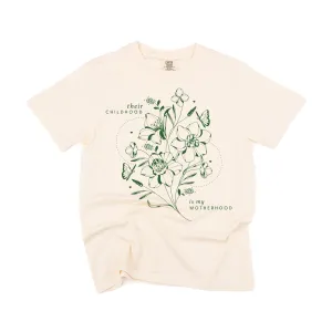 Their Childhood is My Motherhood - SHORT SLEEVE COMFORT COLORS TEE