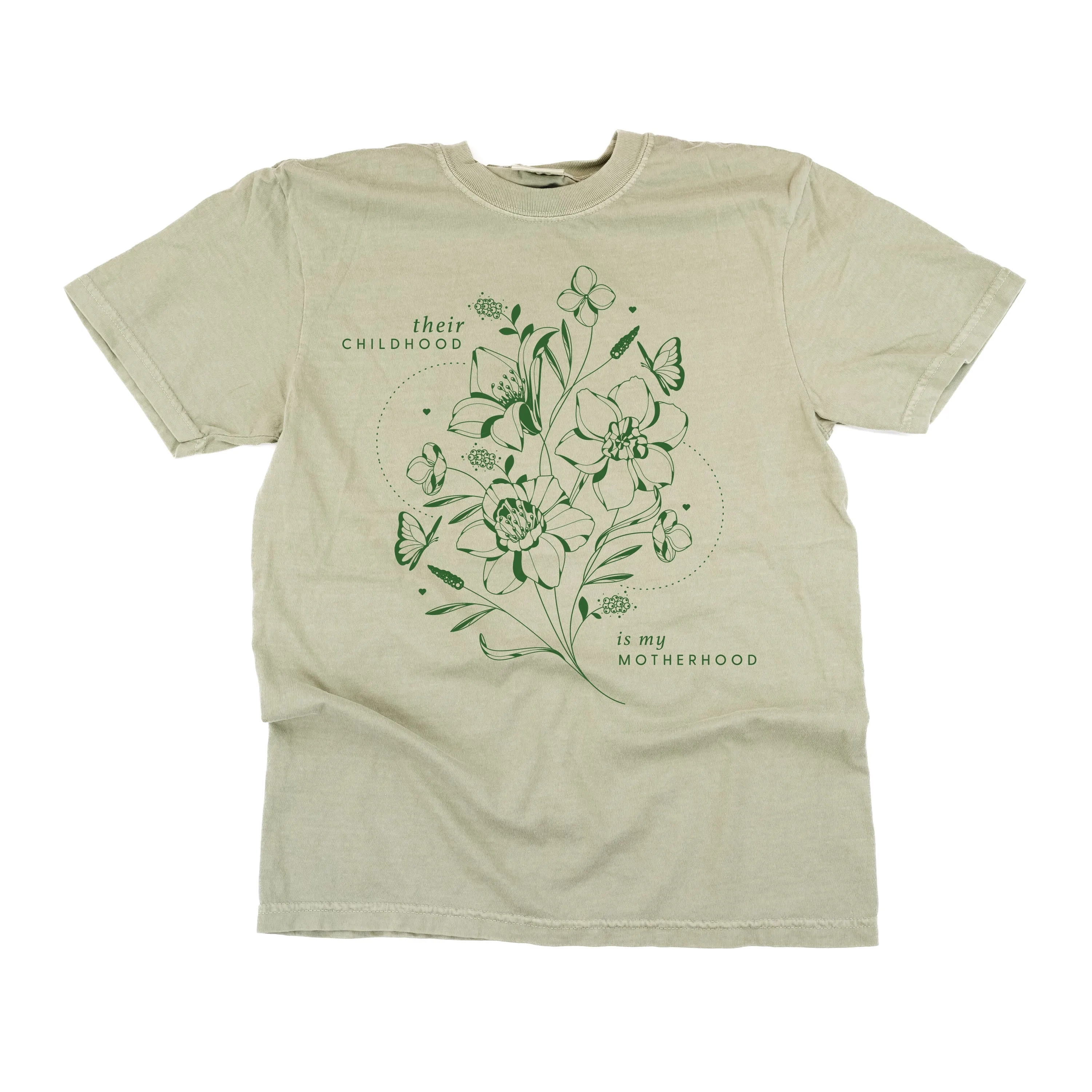 Their Childhood is My Motherhood - SHORT SLEEVE COMFORT COLORS TEE