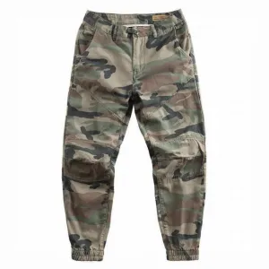 West Louis Streetwear Jogger 100% Cotton Camouflage Pants