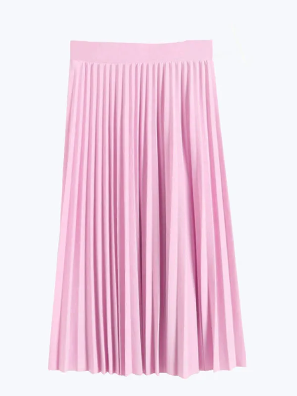 Women's A-Line Skirt Mid Length Skirt