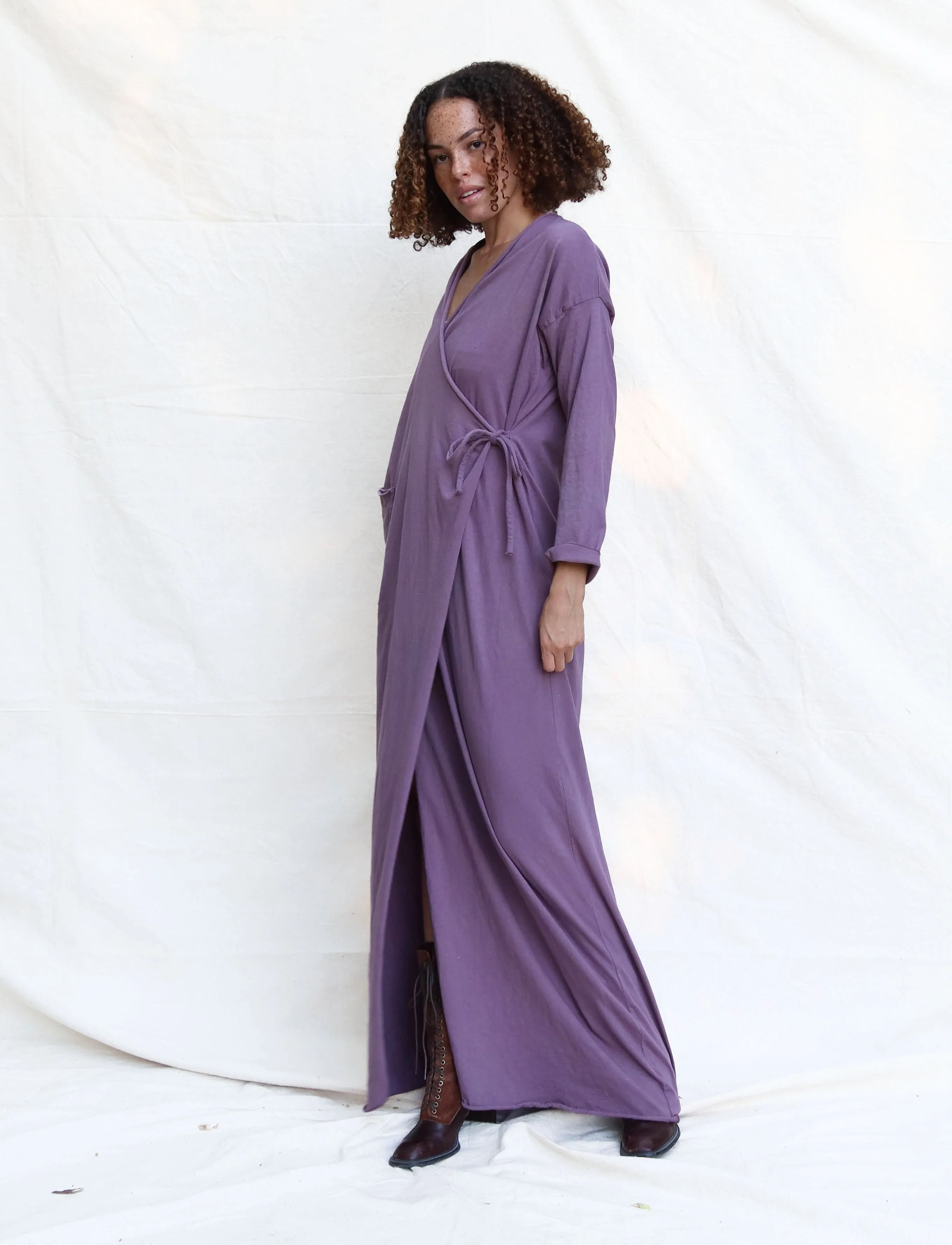 Wrap Classic Long Dress