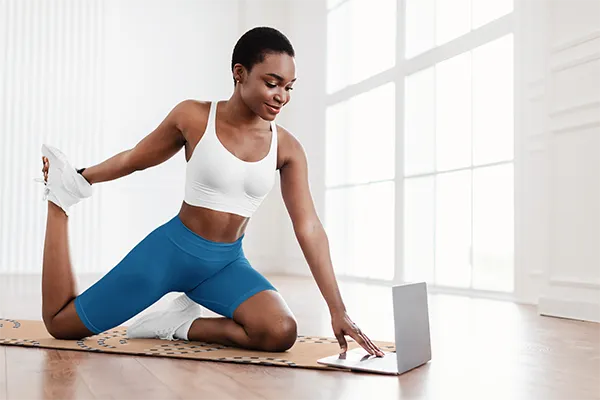 Yune Yoga Non-Slip Pilates Mat CE58